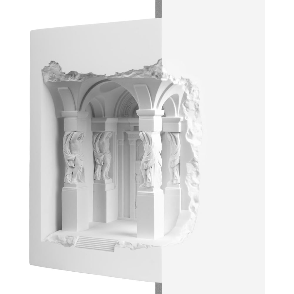 Изображение товара Встраиваемый гипсовый светильник LOFT IT Antique 10355B белый модерн покраска