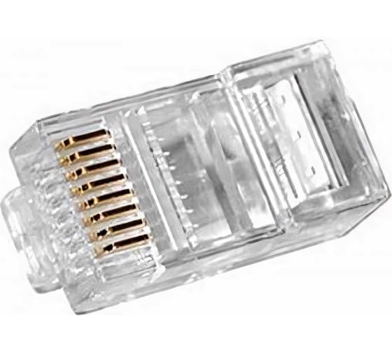Изображение товара Коннектор Джек Netlink RJ-45 8P-8C FD-6034 100 штук УТ00000017
