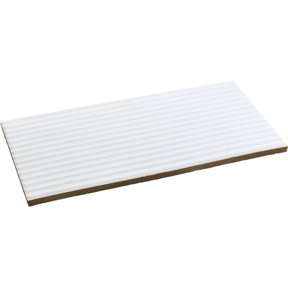 Изображение товара Белая рельефная керамическая плитка GRES для бассейна 244х119х9 TOP