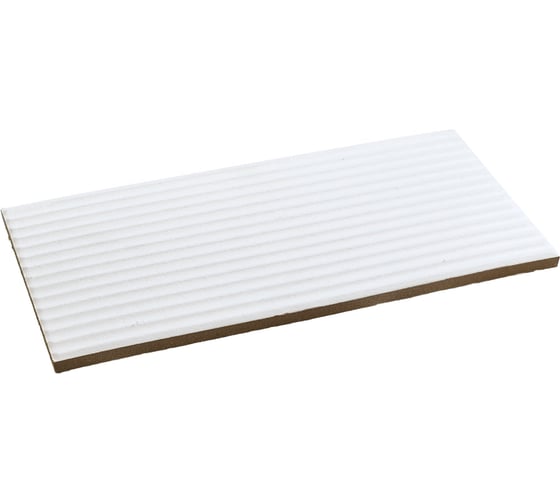 Изображение товара Плитка белая рельефная GRES для бассейна противоскользящая 244х119x9 TOP ТГ-00005969