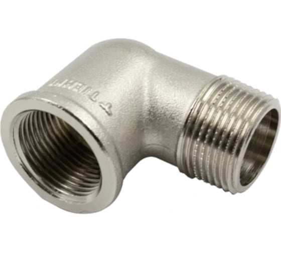 Изображение товара Угольник Tiemme ВН 1561N 2", никелированная латунь 1500512