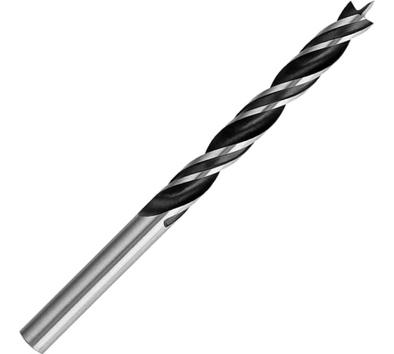 Изображение товара D.BOR Сверло по дереву спиральное D.BOR 4х43/75 мм D-DBW1-TW1-C-040-01