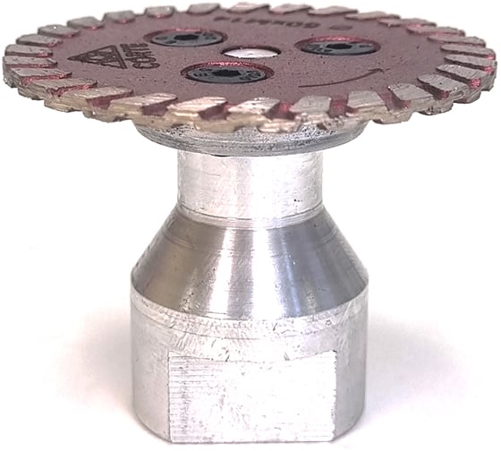 Изображение товара Диск алмазный CORTE TURBO SLIM 50 мм, фланец М14 TSFD50