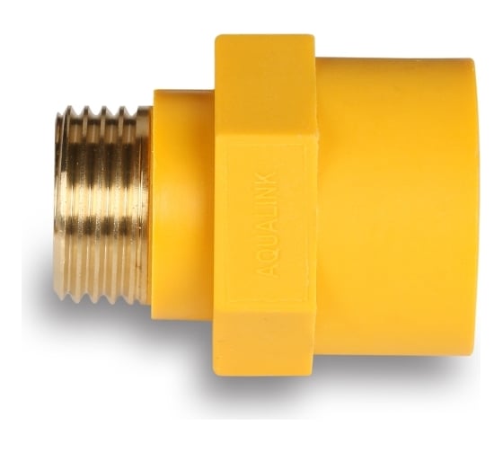 Изображение товара Диэлектрическая муфта для газа AQUALINK 3/4 вн-нар 07003