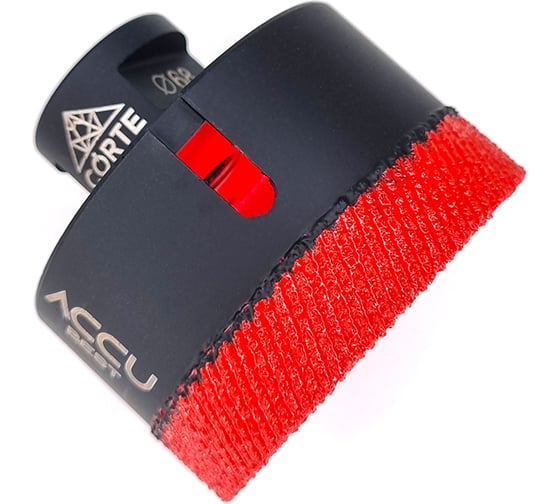 Изображение товара Коронка алмазная по керамограниту для УШМ CORTE ACCU BEST 68 мм, М14, быстрый рез ABB68