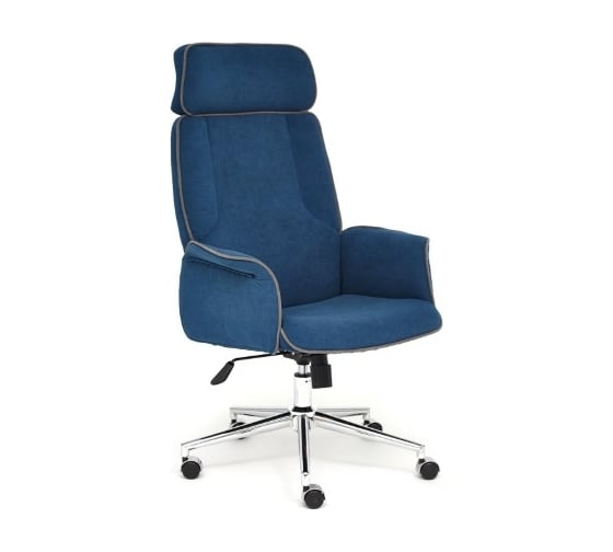 Изображение товара Кресло TetChair CHARM флок синий 32 13912