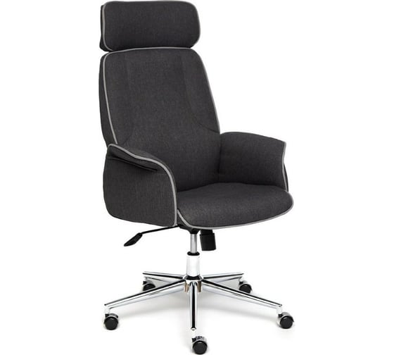 Изображение товара Кресло TetChair CHARM ткань серый/серый F68/C27 13246