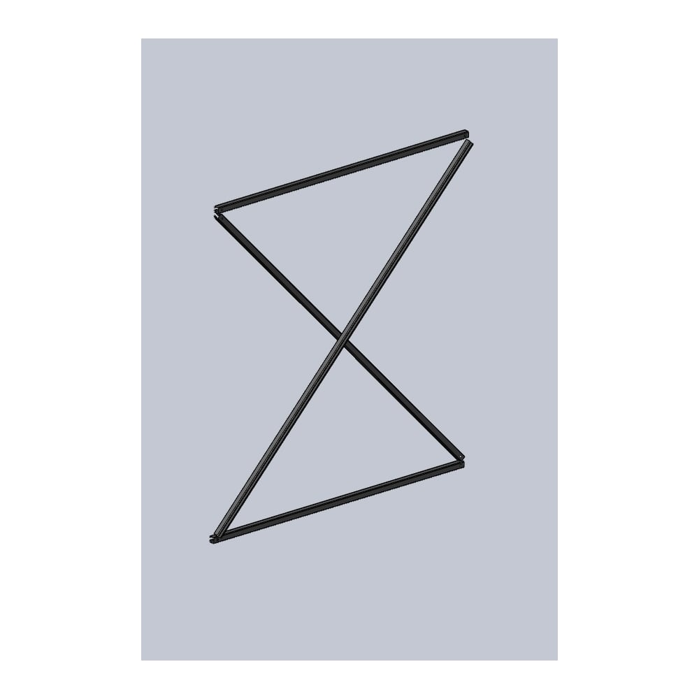 Изображение товара Раскосная система стеллажа консольного Ирбис 1500 мм НФ-00002679