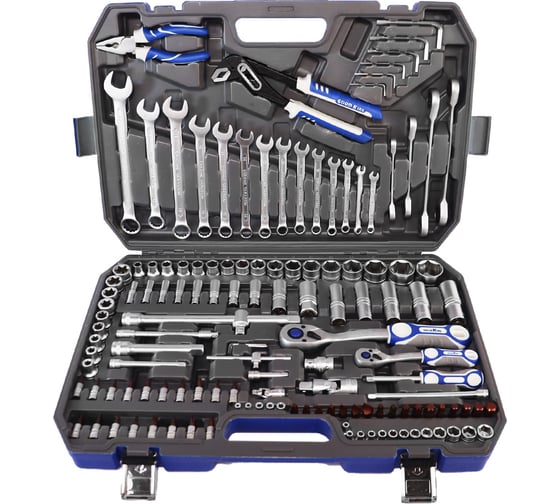 Изображение товара Набор инструментов 137 предметов 1/4 1/2 трещотка GOODKING M-10137