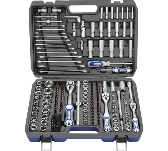 Изображение товара Набор инструментов для авто GOODKING 216 предметов, 1/4 3/8 1/2, трещотка 72 зуба B-10216