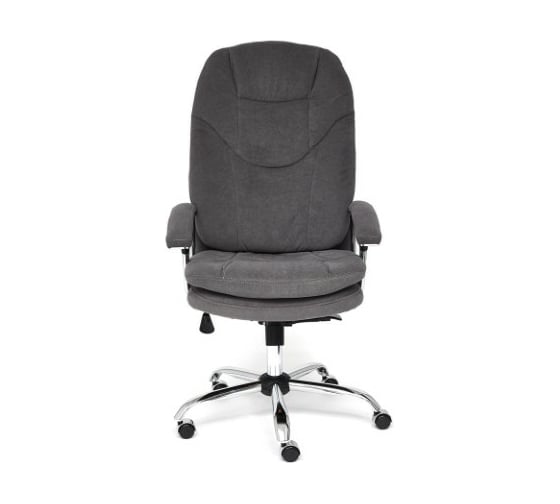 Изображение товара Кресло TetChair SOFTY LUX флок серый 29 13591