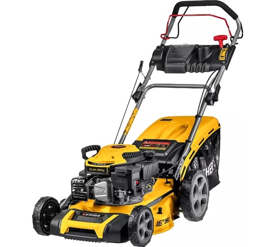 Изображение товара Самоходная бензиновая газонокосилка STEHER GLM-460p