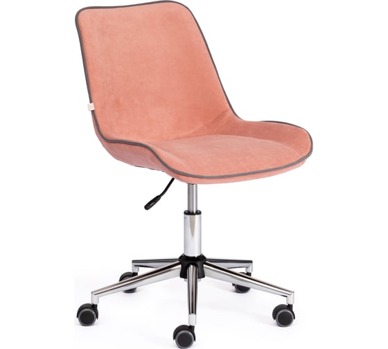 Изображение товара Кресло TetChair STYLE флок розовый 137 13953