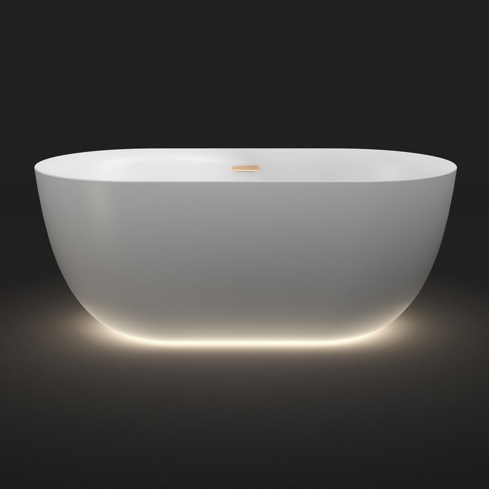 Изображение товара Отдельностоящая акриловая ванна Wellsee Chic Riviera 149x78 см