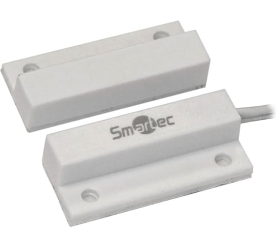 Изображение товара Магнитоконтактный датчик Smartec ST-DM111NC-WT НЗ, белый, накладной для деревянных дверей smkd0510