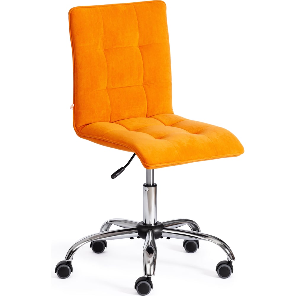 кресло тс 52х40х97 см флок оранжевый Кресло Tetchair