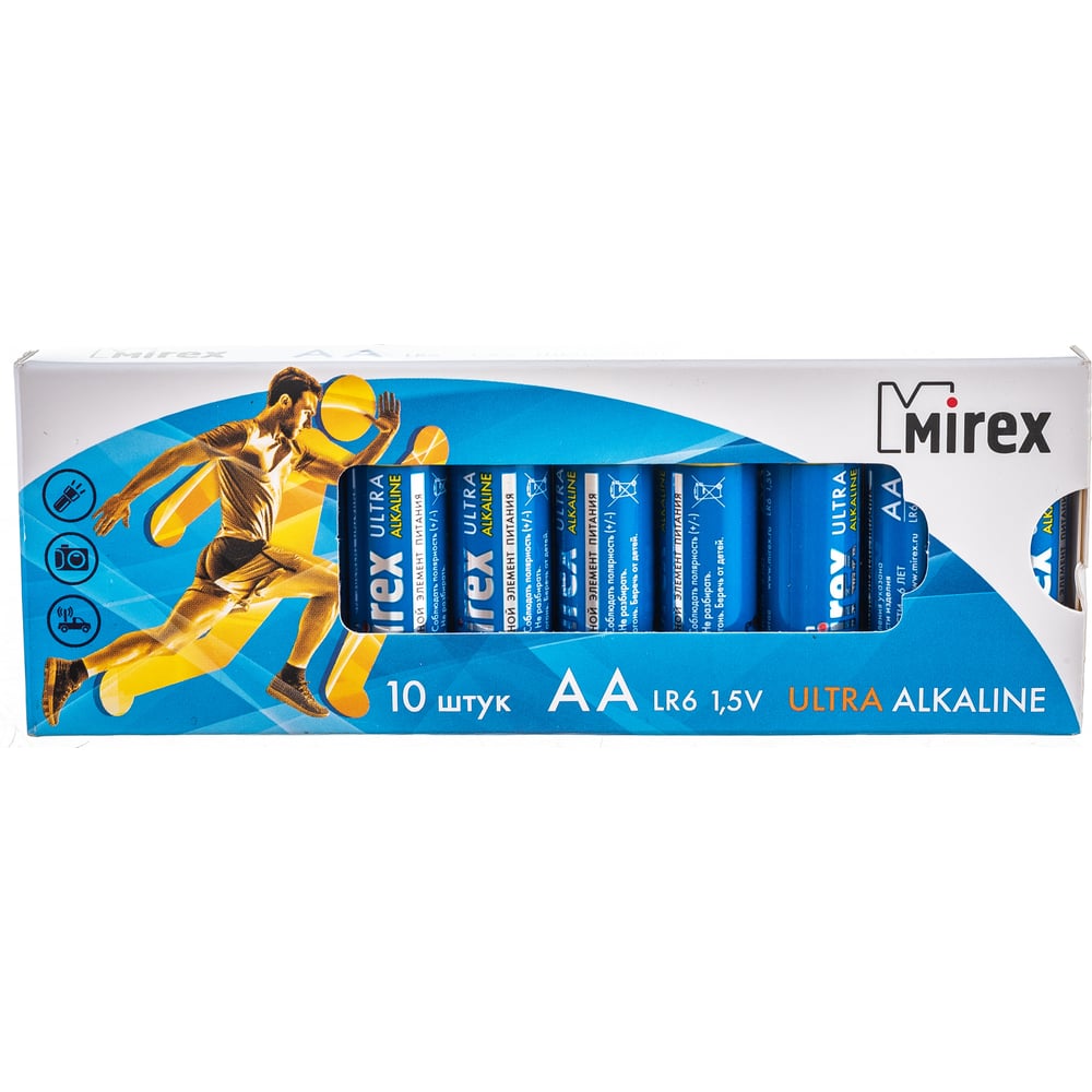 Щелочная батарея Mirex щелочная батарея mirex