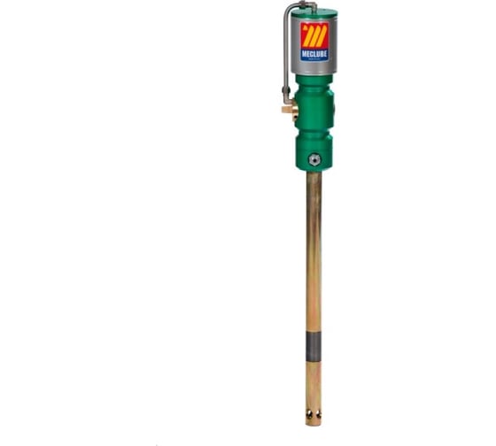 Изображение товара Пневматический насос для густых смазок Meclube с компрессией R = 100:1 модель 480мм 010-1032-000
