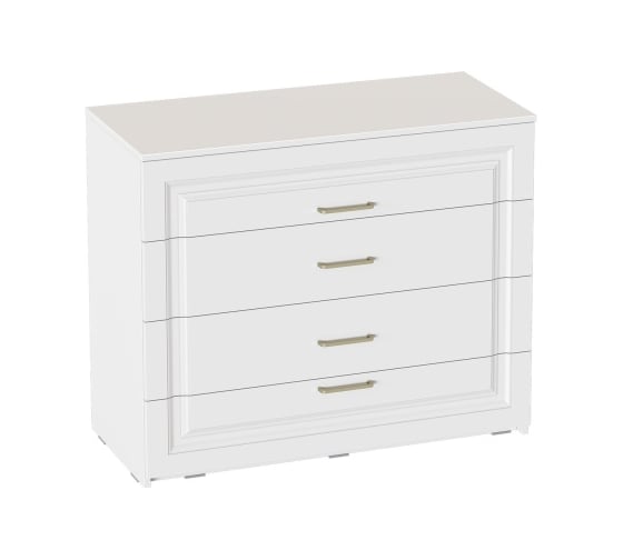 Изображение товара Комод Мебельград Манхэттен спальня 4 ящика 67511