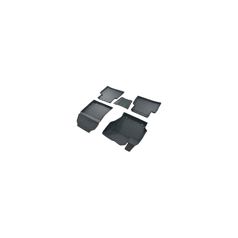 Резиновые коврики в салон Toyota Corolla XII 2018- SRTK коврики резиновые сетка для lada priora 2007 2018