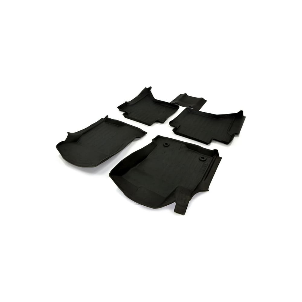 Резиновые коврики в салон Toyota Hilux 2015- SRTK передние коврики для toyota hilux vii 2006 2015 vicecar