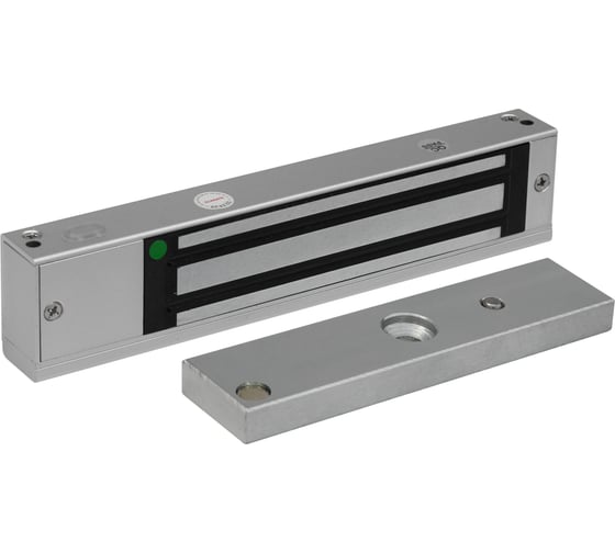 Изображение товара Электромагнитный замок Smartec ST-EL140DL-SL внутреннее исполнение, СИД, датчик положения двери, 12 VDC / 250мА, усилие 140-150 кг. smkd0776