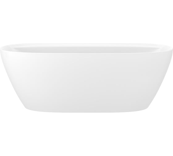 Изображение товара Отдельностоящая акриловая ванна Wellsee Pro Line в наборе 4 в 1, экран, слив-перелив 28750101R