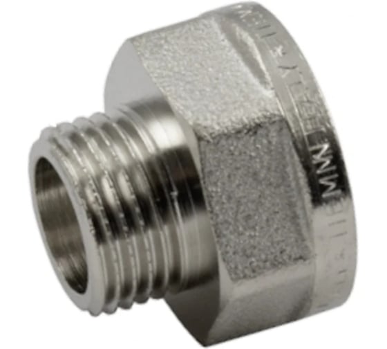 Изображение товара Переходник ВН шестигранный арт.1551N 1/2Мх3/8F никел Tiemme 1500415
