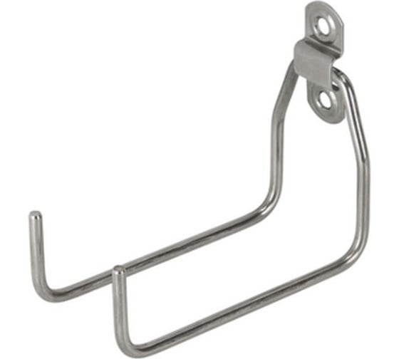 Изображение товара Универсальный двойной держатель VORMANN 120х55 мм, нержавеющая сталь, нагрузка до 15 кг 010290002