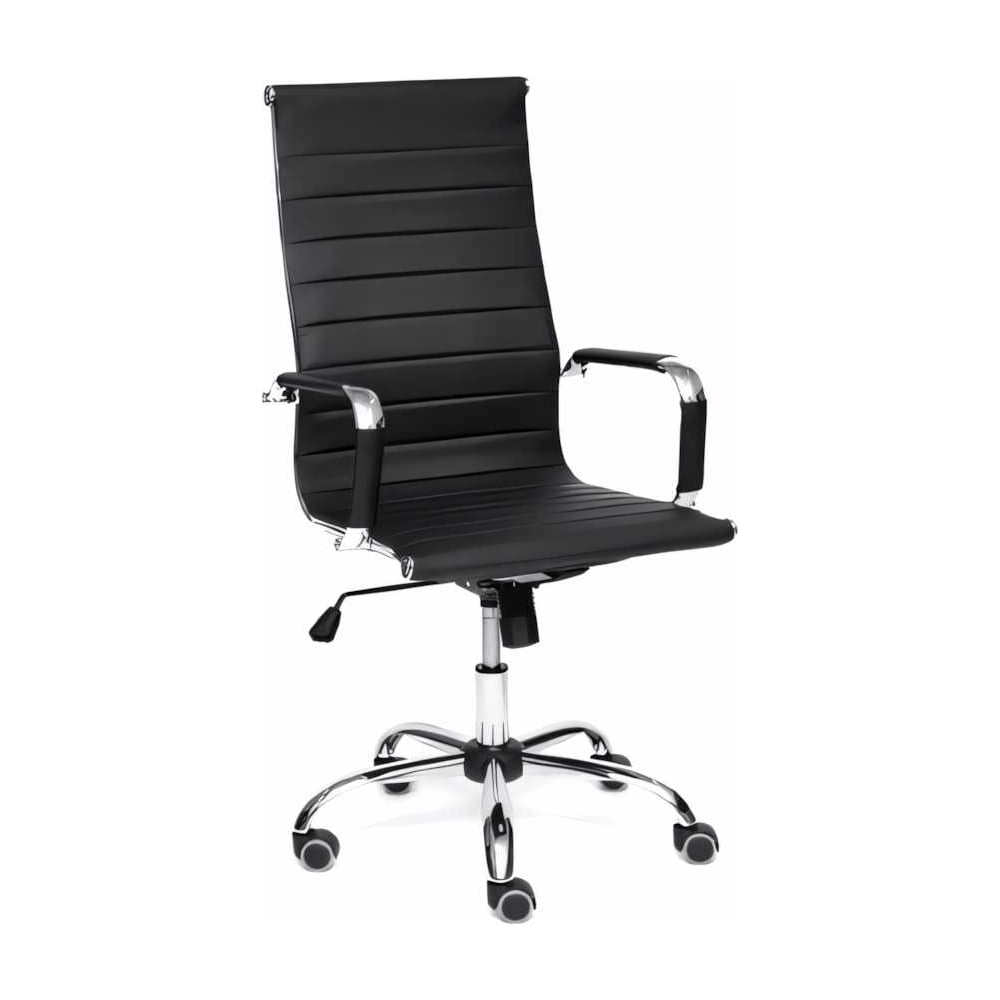 Изображение товара Современное кресло офисное TetChair URBAN кожзам черное с регулировками