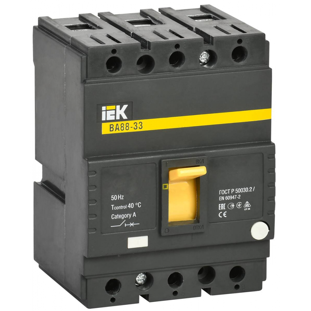 Автоматический выключатель IEK выключатель автоматический 3п 100а 25ка ва 302 dekraft 22749dek