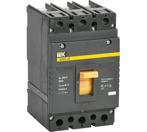 Изображение товара Автоматический выключатель IEK ВА88-35 3Р 63А 35кА SVA30-3-0063