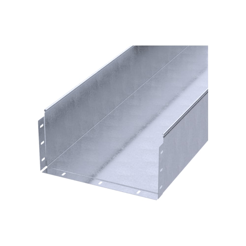 Изображение товара Неперфорированный лоток PRO-lotki.ru LMG 300Н200 из нержавеющей стали 2500 мм