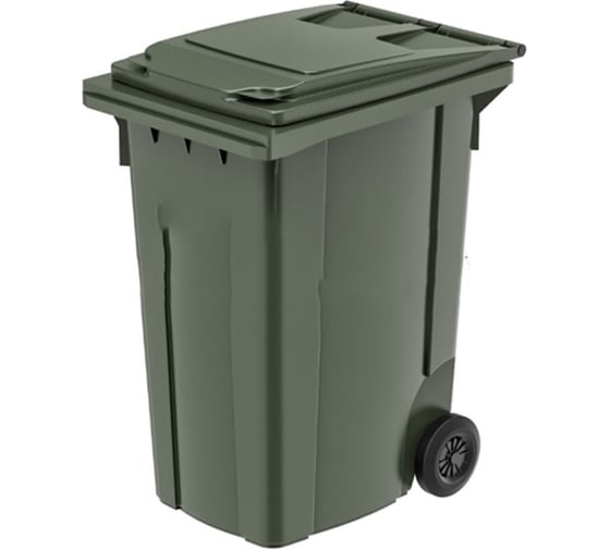 Изображение товара Мусорный контейнер Дигрус 360 л зеленый 28.С29-З/Д