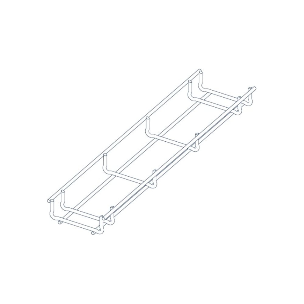 Изображение товара Проволочный лоток PRO-lotki.ru PRO30x300 3,8 мм L=3000 Монтаж проводки