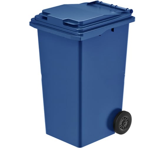 Изображение товара Мусорный контейнер Дигрус 240 л синий 24.С29-С/Д