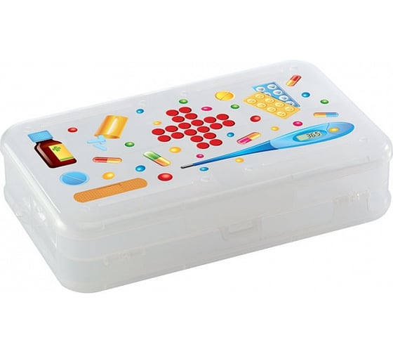 Изображение товара Универсальная коробка Econova с декором 225х135х53 мм бесцветный 431222601