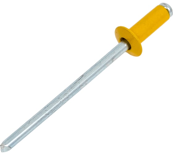 Изображение товара Заклепка вытяжная SORREX цветная алюминий/сталь 3,2x8 RAL 1004 Жёлто-золотой OY 500 штук 2ASD 32800 RAL 1004 500