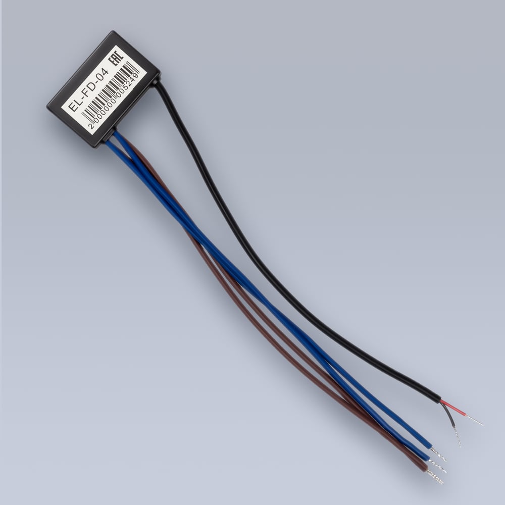 Изображение товара Реле для подогрева зеркал ELEGANZ 220V EL-FD-04 черное для авто