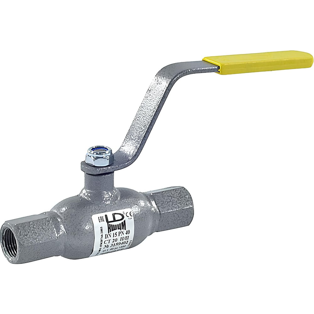 Изображение товара Кран шаровой стальной LD КШ.Ц.М Ду50, Ру40 м/м, полнопроходной 050.040.П/П.02 007-7842