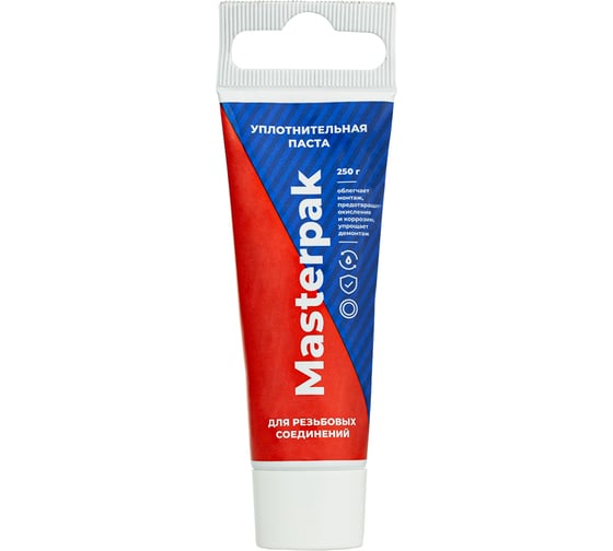 Изображение товара Паста уплотнительная МАСТЕРПАК MasterProf (вода/пар, туба 250 г.) ИС.131736