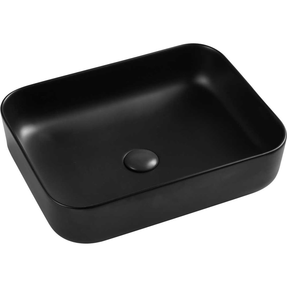 Изображение товара Накладная раковина D&K Berlin DT1431425 черная санитарная керамика