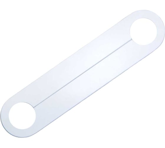 Изображение товара Обвод для труб Стандарт Знак 45x207 мм, полистирол 1 мм, внутренний диаметр отверстий 25 мм 00-00048989