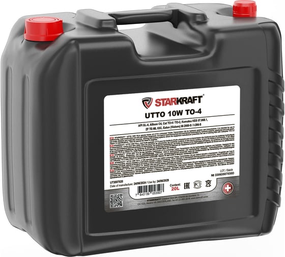 Изображение товара Специальное тракторное масло STARKRAFT UTTO 10W TO-4 UT3507020
