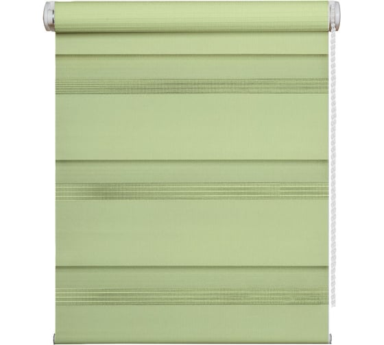 Изображение товара Рулонная штора Peora День-Ночь Фисташковая 68х170 см 75204