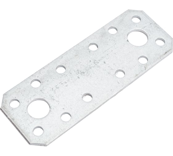 Изображение товара Перфорированная пластина ALBERTS оцинкованная, 96х35х2,5мм 330002