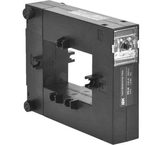 Изображение товара Трансформатор тока IEK ТРП-58 250, 5А, 1ВА, класс 0,5 ITT58-2-D015-0250