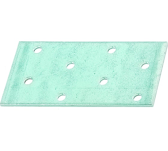 Изображение товара Перфорированная пластина ALBERTS оцинкованная, 80х40х2 мм 331429