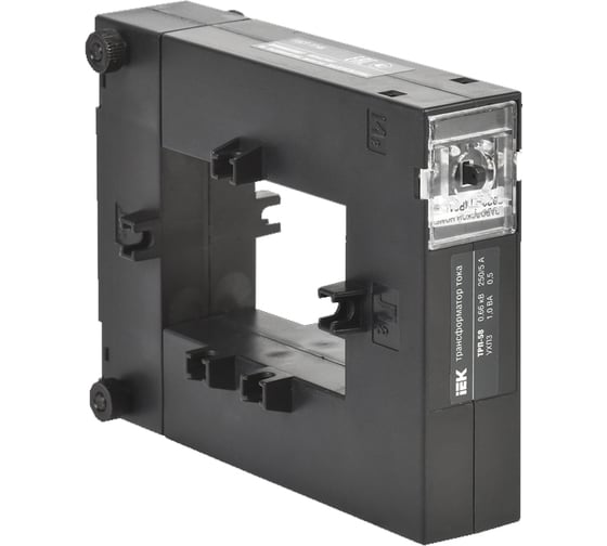 Изображение товара Трансформатор тока IEK ТРП-58 400, 5А, 1,5ВА, класс 0,5 ITT58-2-D015-0400