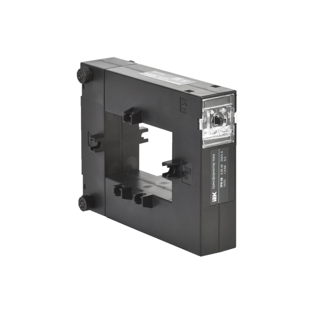 Изображение товара Трансформатор тока IEK ТРП-58 600, 5А, 2,5ВА, класс 0,5 ITT58-2-D025-0600